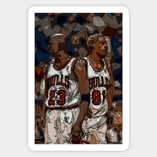 Chicago Bulls Golden Era Sticker